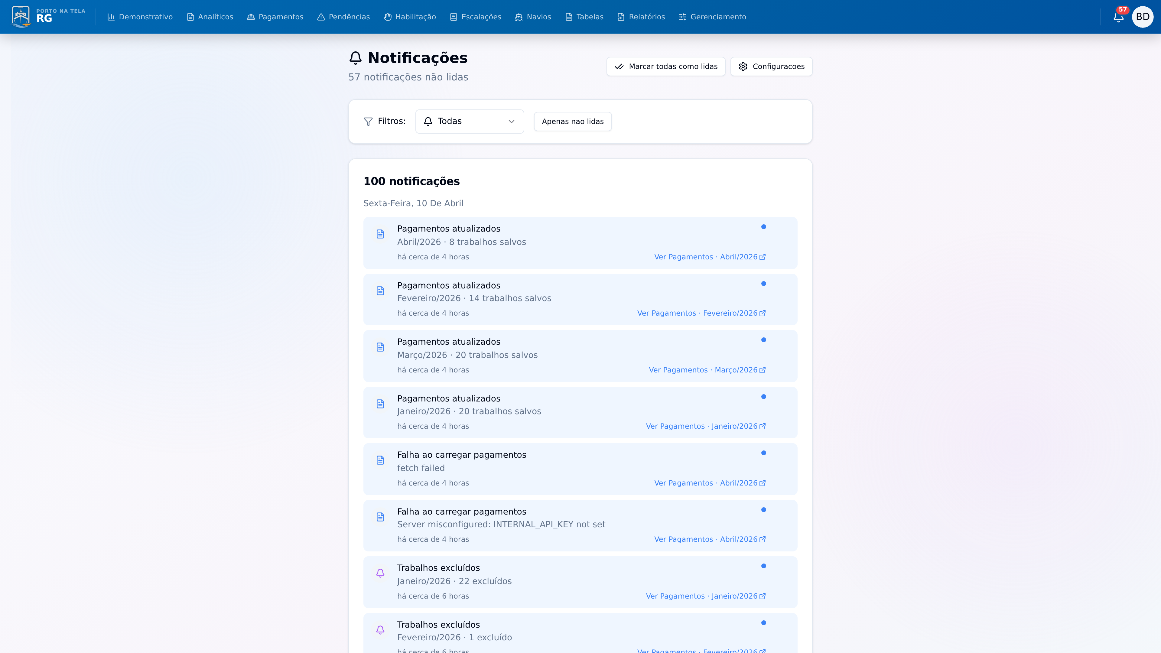 Screenshot: Fique Sempre Informado